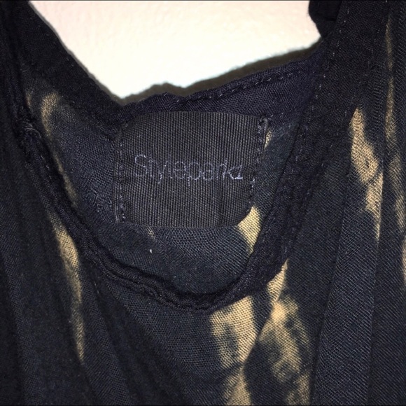 Tie Dye Caftan Cold Shoulder - Picture 4 of 6